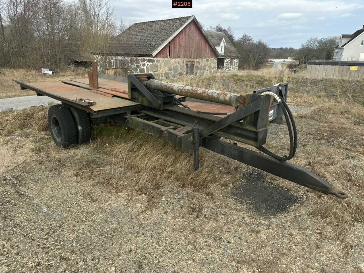 Forestry equipment Wood splitter on cart: picture 1