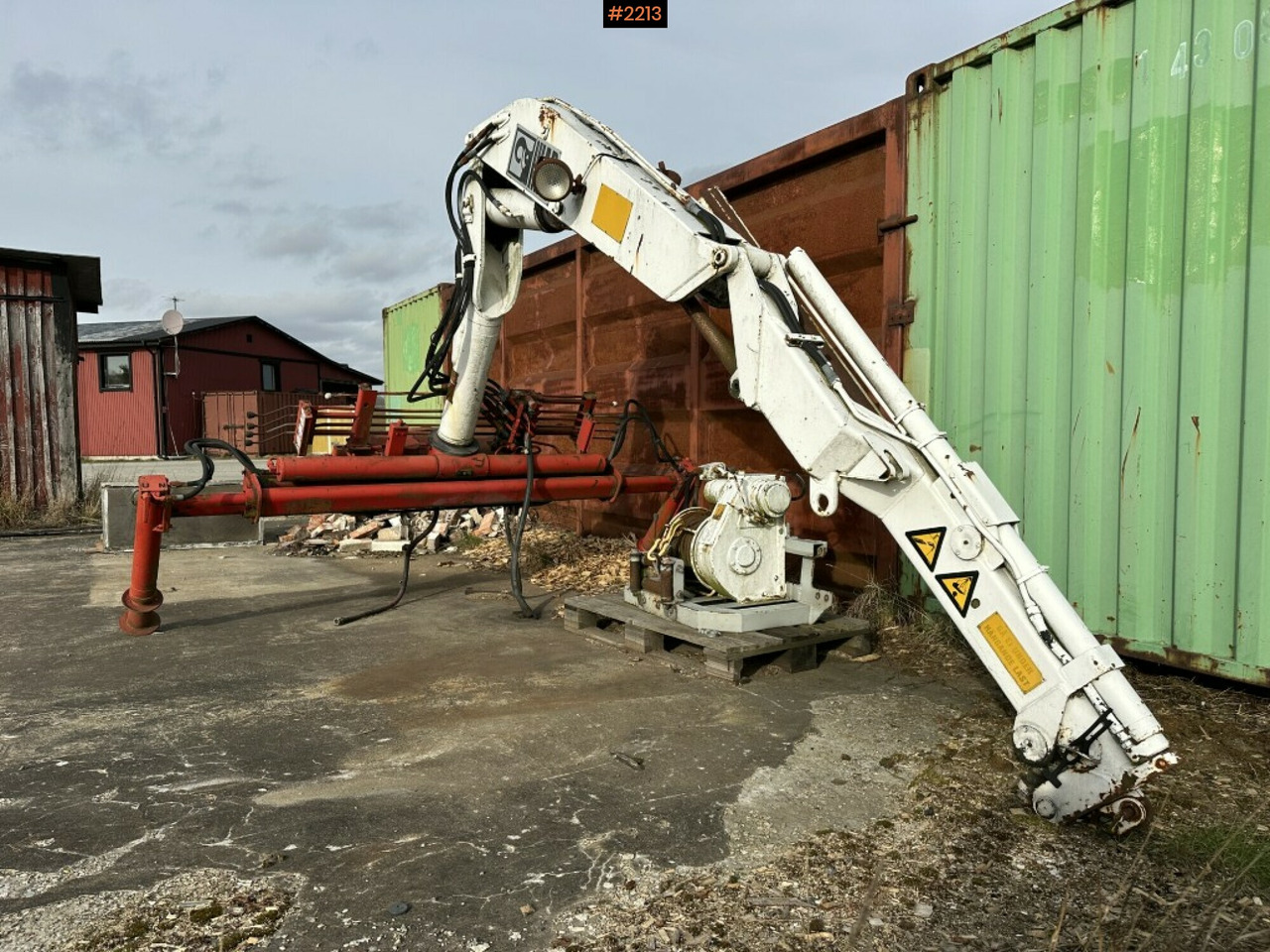 HIAB crane - Truck mounted crane: picture 2 HIAB crane - Truck mounted crane: picture 2