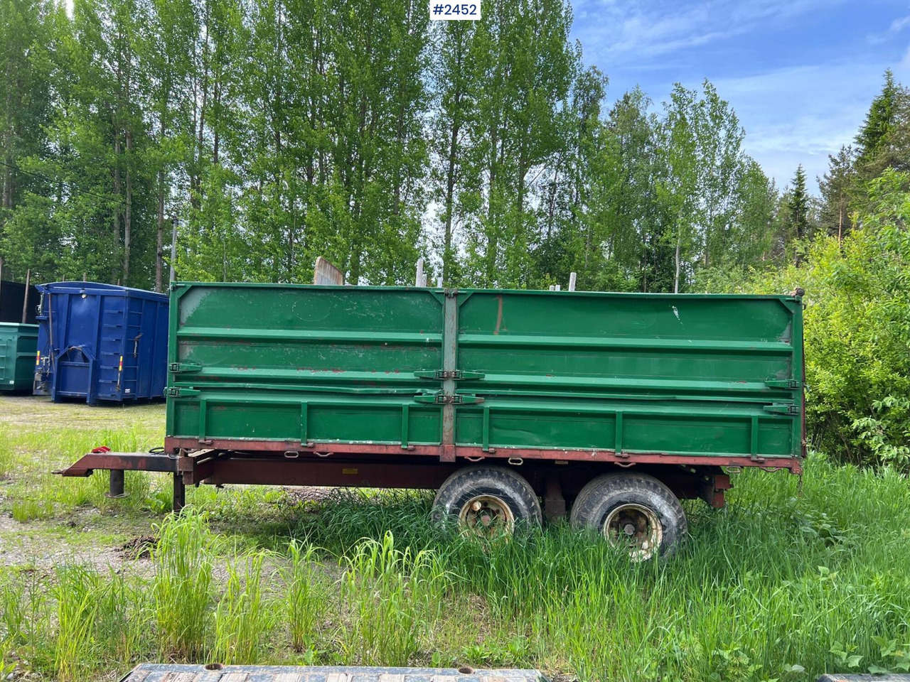 KMA Spannmålsvagn - Farm tipping trailer/ Dumper: picture 2 KMA Spannmålsvagn - Farm tipping trailer/ Dumper: picture 2