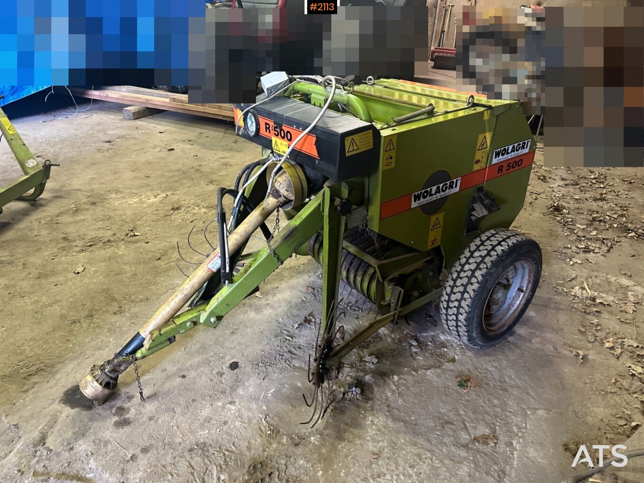 Mini baler Wolagri R500 with 2 separate wrappers - Tedding equipment: picture 5 Mini baler Wolagri R500 with 2 separate wrappers - Tedding equipment: picture 5