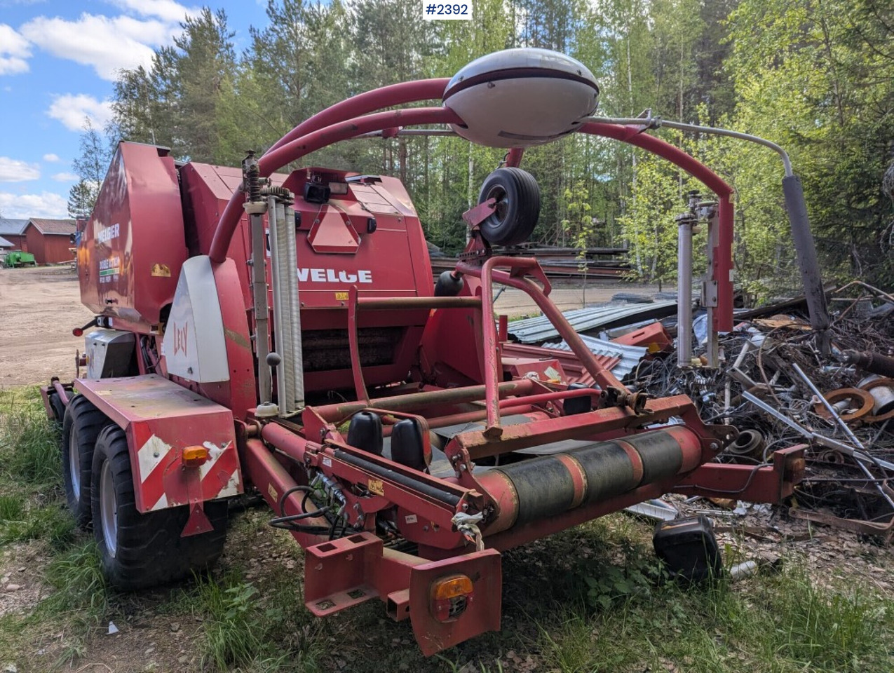 Round baler / Combination baler Welger double action 220 profi - Tedding equipment: picture 5 Round baler / Combination baler Welger double action 220 profi - Tedding equipment: picture 5