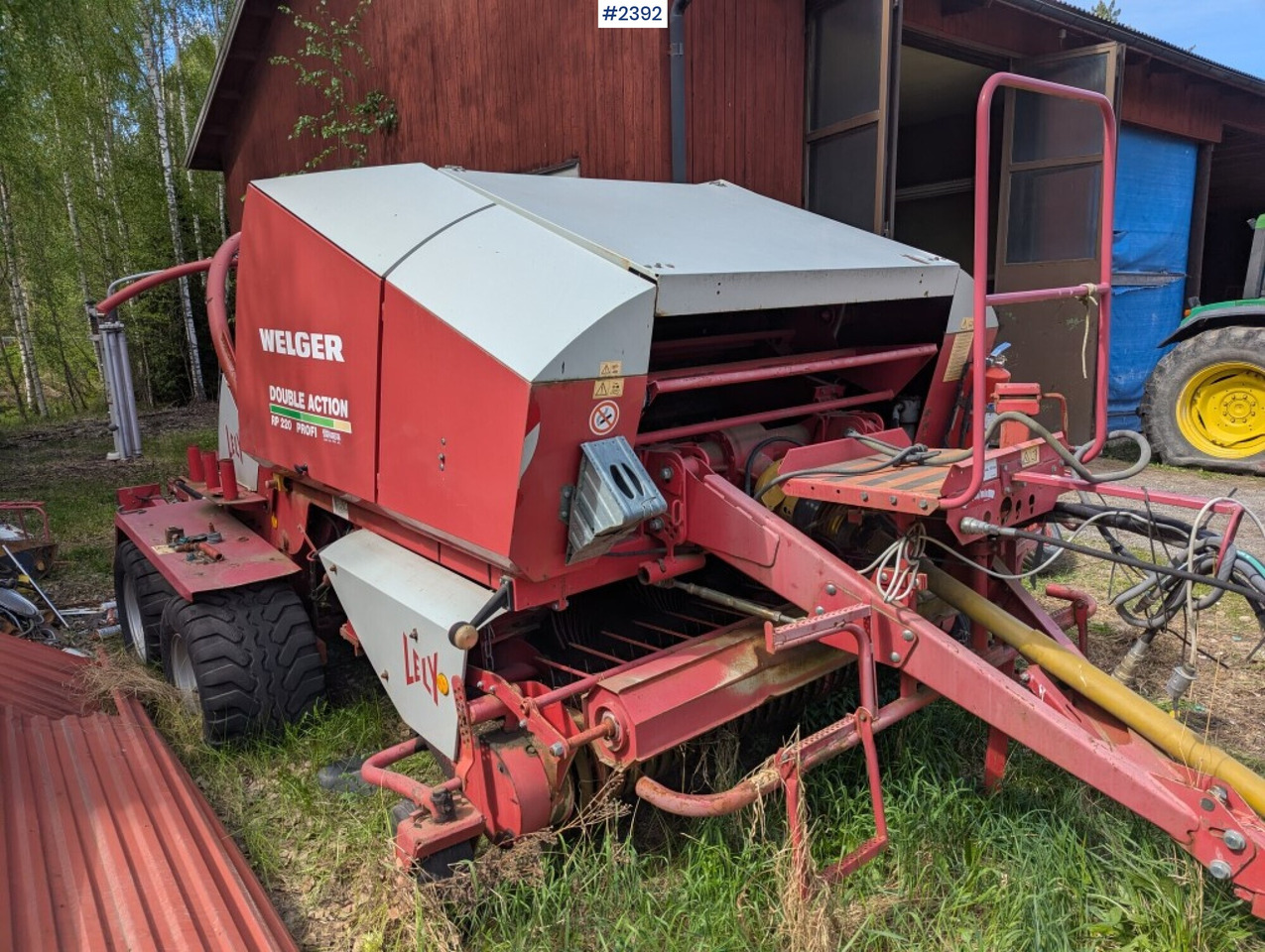 Round baler / Combination baler Welger double action 220 profi - Tedding equipment: picture 3 Round baler / Combination baler Welger double action 220 profi - Tedding equipment: picture 3