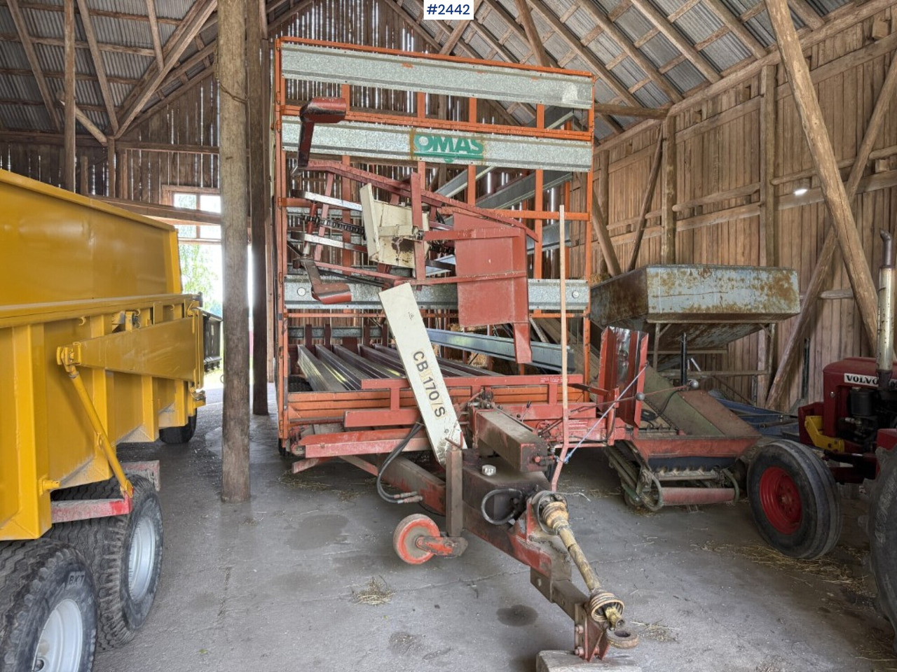 Self-loading trailer small bale Omas CB170 S - Tedding equipment: picture 1 Self-loading trailer small bale Omas CB170 S - Tedding equipment: picture 1