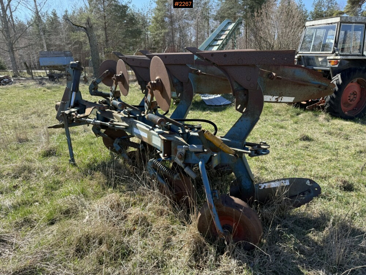 Toggle plow, 4-bladed, Fiskars Agrolux 398 - Soil tillage equipment: picture 1 Toggle plow, 4-bladed, Fiskars Agrolux 398 - Soil tillage equipment: picture 1