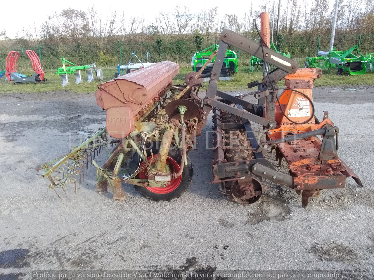 NODET COMBINE DE SEMIS 3 M - Combine seed drill: picture 3 NODET COMBINE DE SEMIS 3 M - Combine seed drill: picture 3