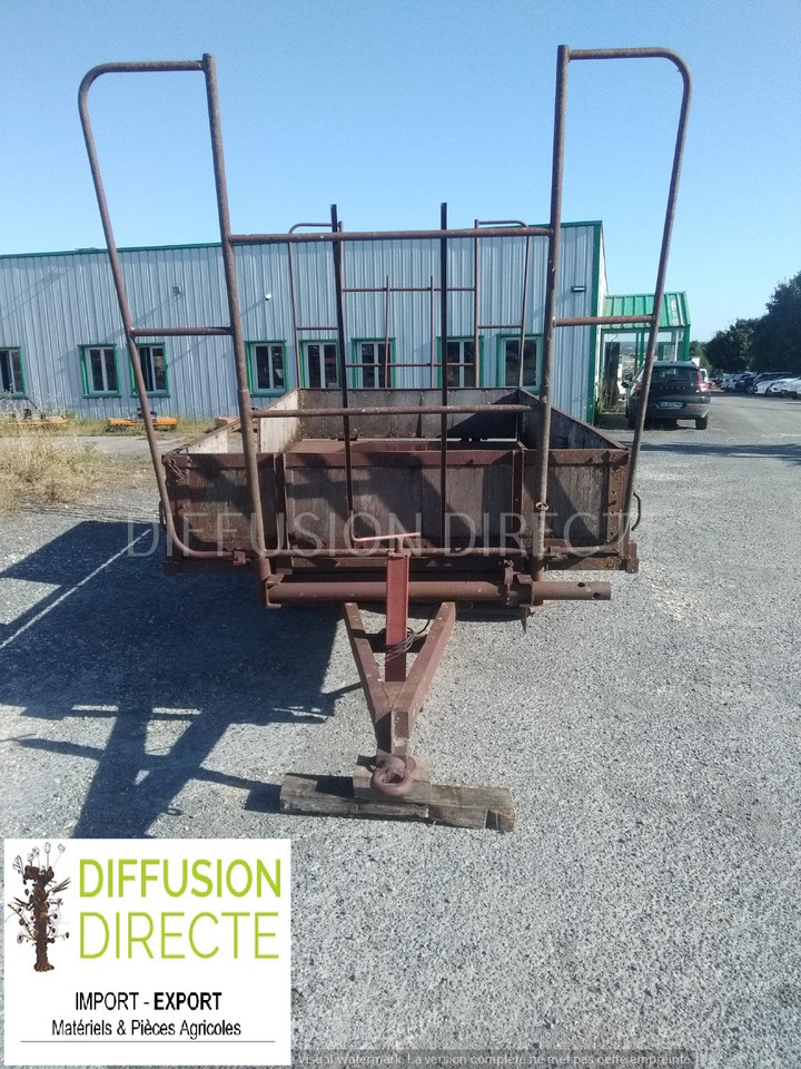 Farm tipping trailer/ Dumper SIMONNEAU BENNE FOURRAGERE 3.5 T: picture 1