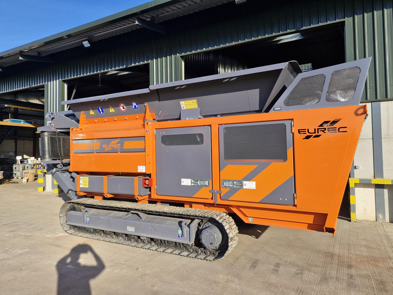 ARJES EUREC S-850 - Industrial waste shredder: picture 3 ARJES EUREC S-850 - Industrial waste shredder: picture 3