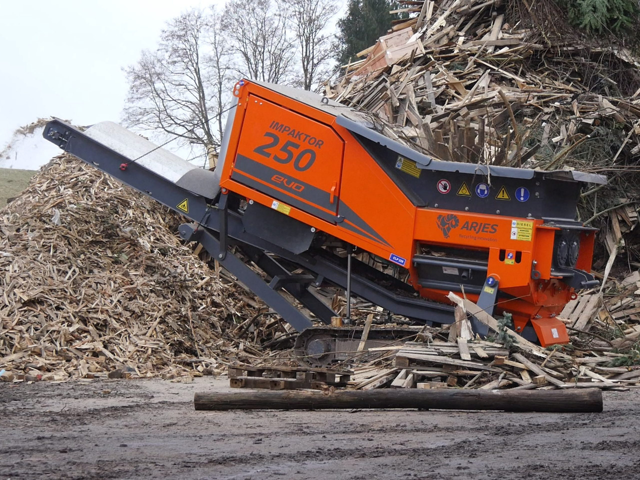 Arjes Impaktor 250 - Industrial waste shredder: picture 3 Arjes Impaktor 250 - Industrial waste shredder: picture 3