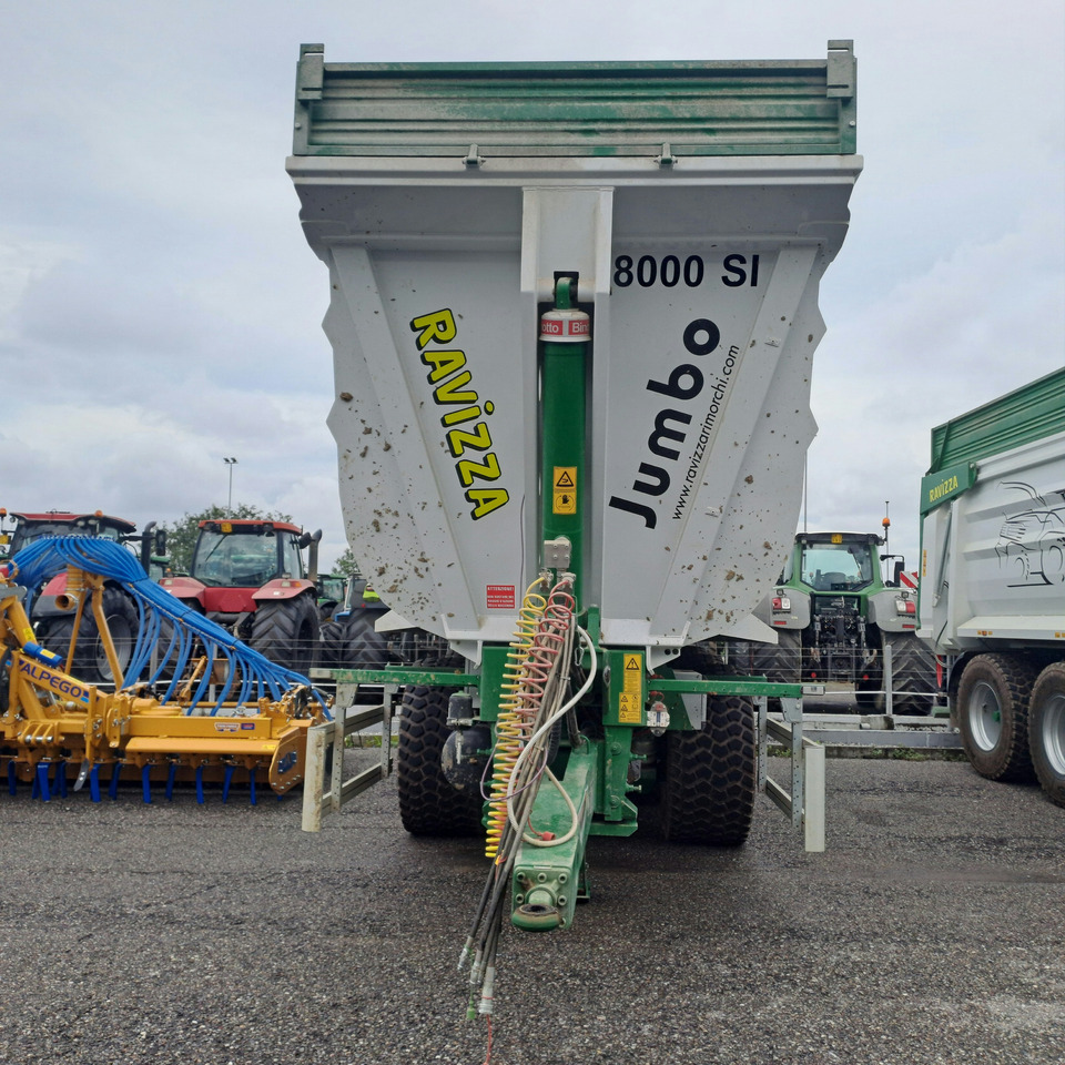 DUMPER RAVIZZA JUMBO 8000 ST - Tipper trailer: picture 2 DUMPER RAVIZZA JUMBO 8000 ST - Tipper trailer: picture 2