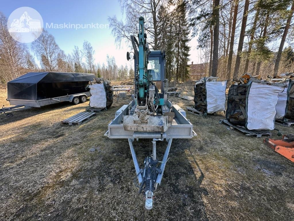 Kobelco SK 18 Med vagn! - Mini excavator: picture 2 Kobelco SK 18 Med vagn! - Mini excavator: picture 2