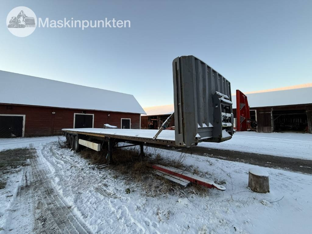 Krone SD flaktrailer - Dropside/ Flatbed semi-trailer: picture 1 Krone SD flaktrailer - Dropside/ Flatbed semi-trailer: picture 1