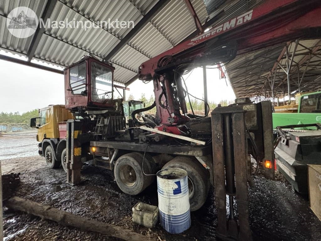 Scania P 124 G med Timberman - Logging truck: picture 2 Scania P 124 G med Timberman - Logging truck: picture 2