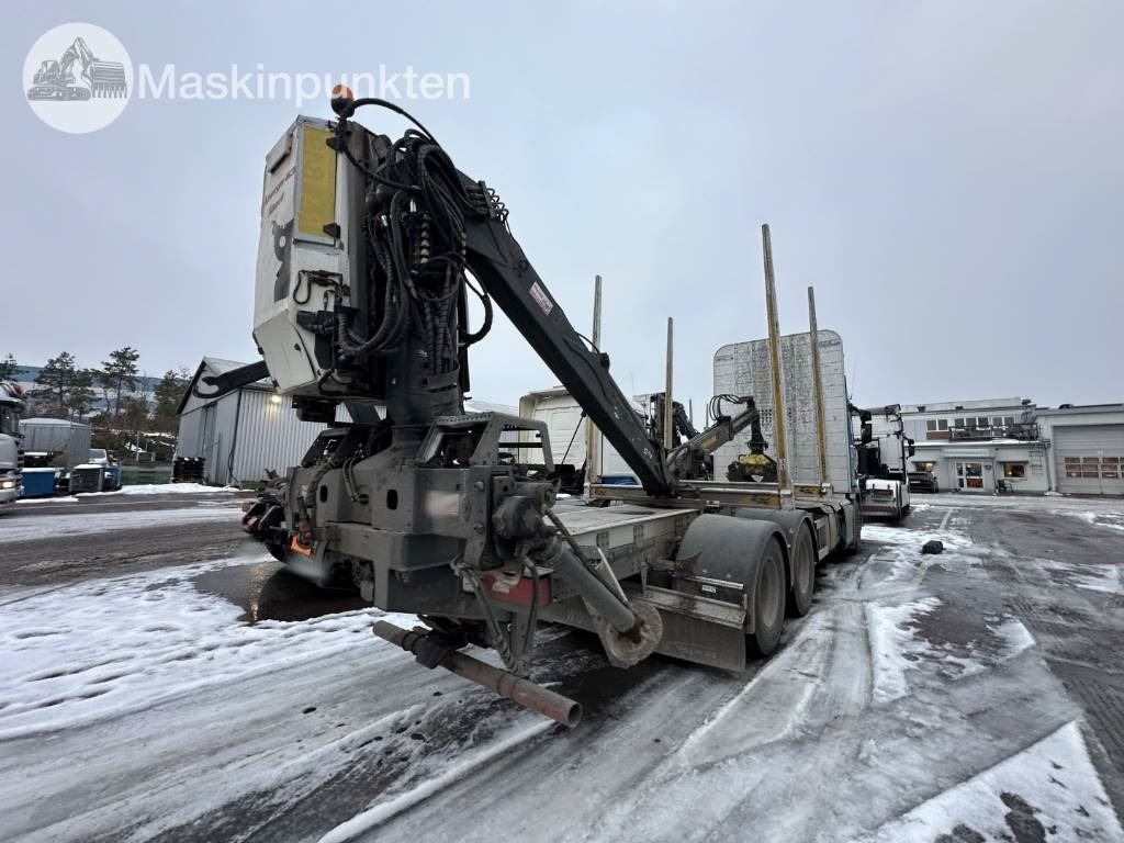 Scania R 580 timmerbil med kran - Logging truck: picture 5 Scania R 580 timmerbil med kran - Logging truck: picture 5