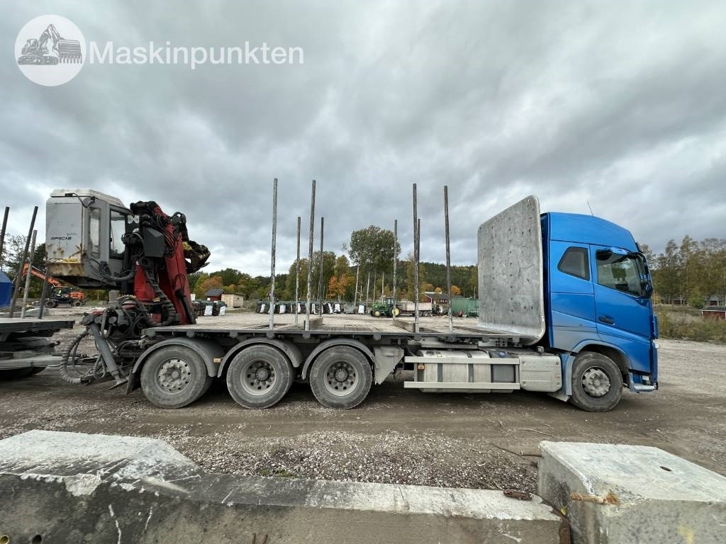 Volvo FH timmerbil med kran - Logging truck: picture 4 Volvo FH timmerbil med kran - Logging truck: picture 4