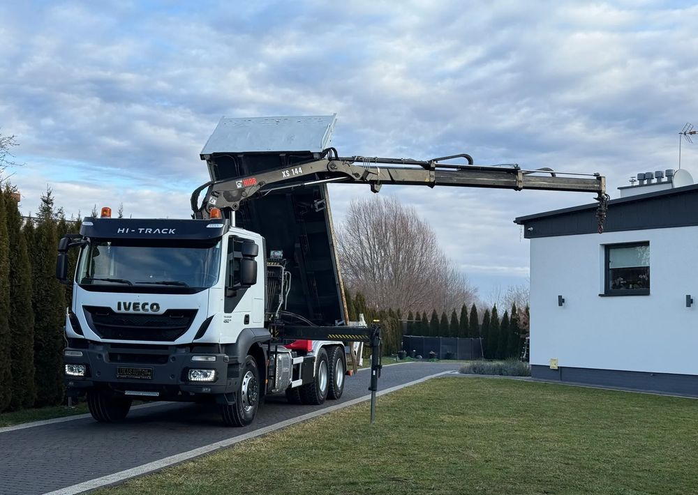 Iveco TRAKKER 450 6X4 PODWÓJNA HYDRO-BURTA HIAB 104 - Tipper: picture 1 Iveco TRAKKER 450 6X4 PODWÓJNA HYDRO-BURTA HIAB 104 - Tipper: picture 1