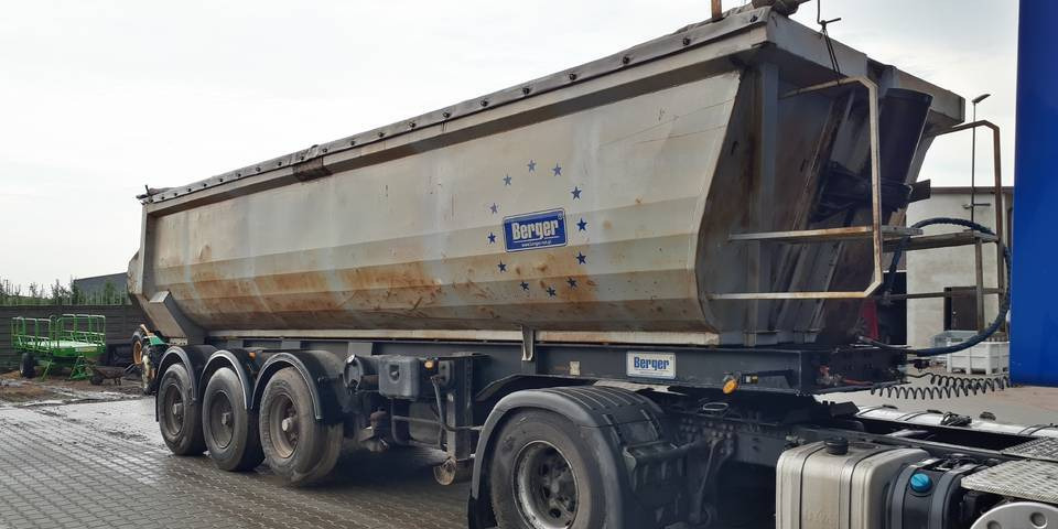 Naczepa wywrotka patelnia 27 m3 Berger N31 - Tipper semi-trailer: picture 5 Naczepa wywrotka patelnia 27 m3 Berger N31 - Tipper semi-trailer: picture 5
