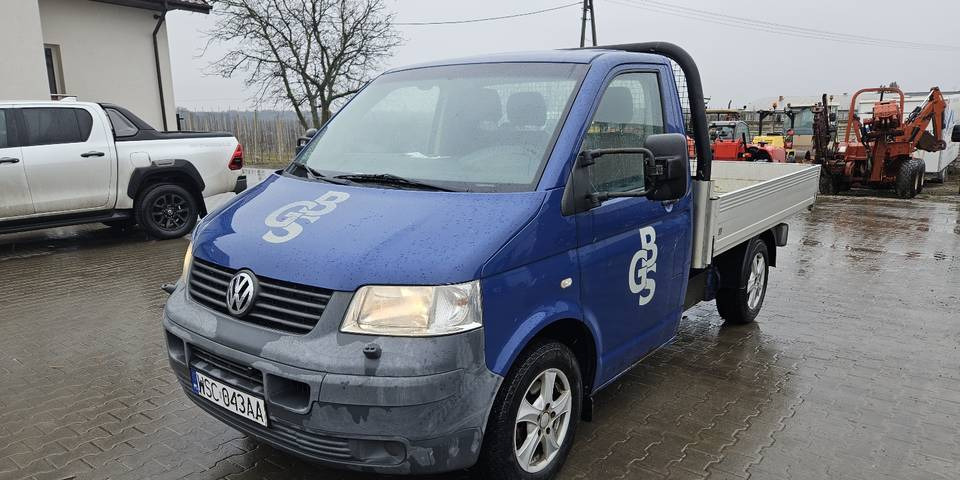 Volkswagen Transporter T5 2.5 skrzynia FV23% klima automat Webasto - Open body delivery van: picture 2 Volkswagen Transporter T5 2.5 skrzynia FV23% klima automat Webasto - Open body delivery van: picture 2