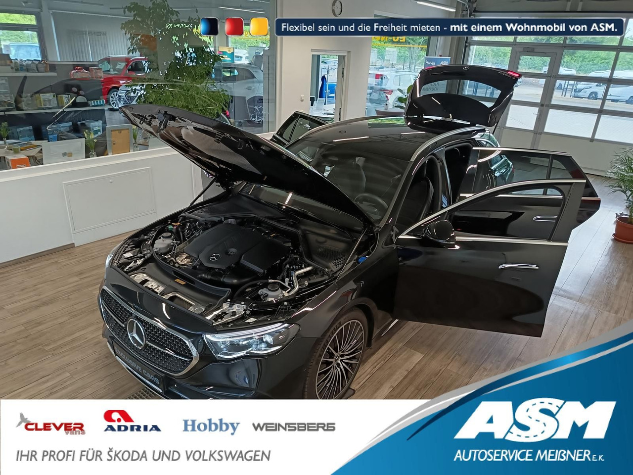 Mercedes-Benz E 300 T de 4M*AMG LINE ADVANCED PLUS*AHK*360°* - Station wagon: picture 1 Mercedes-Benz E 300 T de 4M*AMG LINE ADVANCED PLUS*AHK*360°* - Station wagon: picture 1
