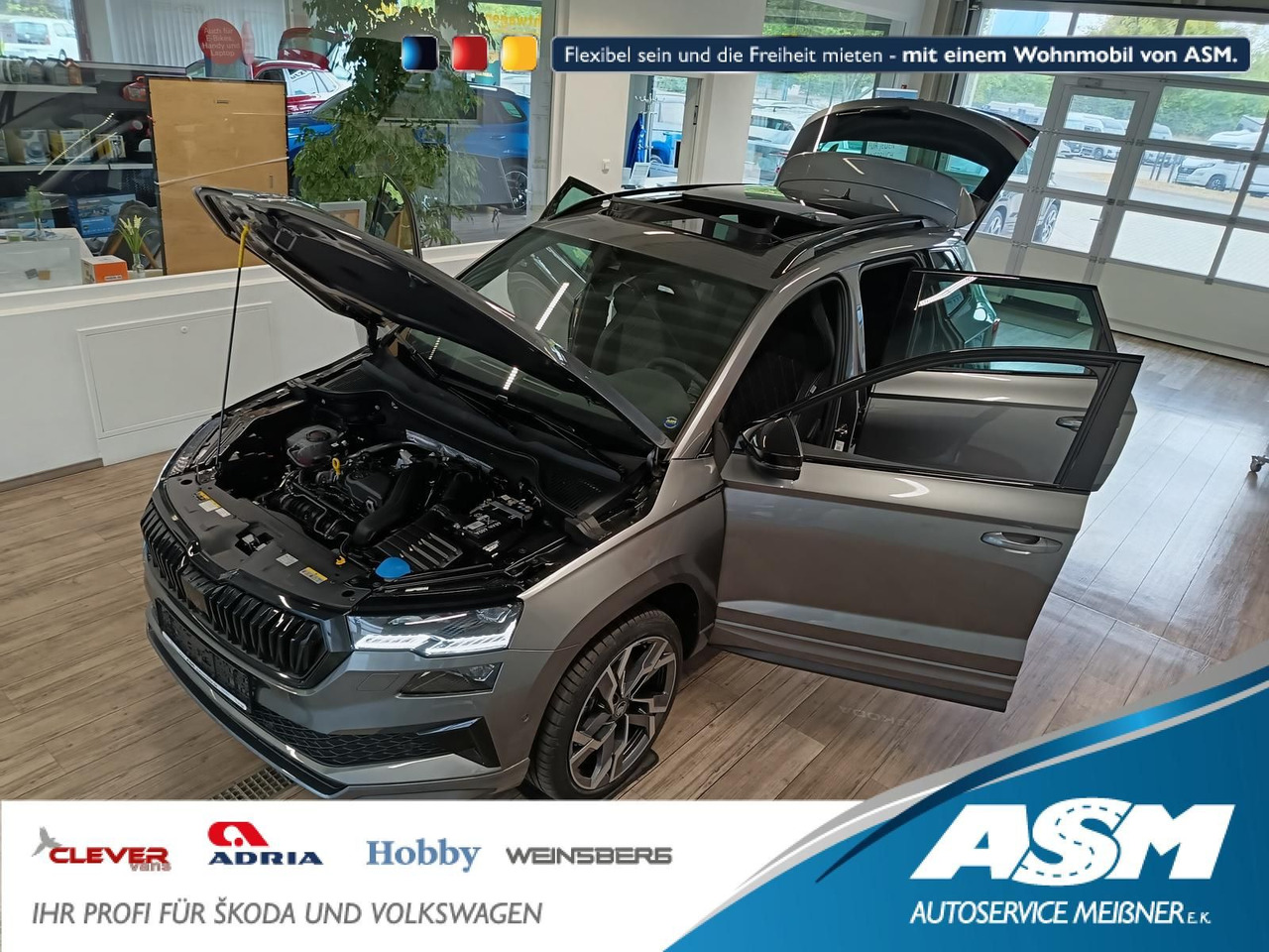 Skoda Karoq Sportline 1,5 TSI DSG*AHK*PSD*STD.HZG*NAVI - SUV: picture 1 Skoda Karoq Sportline 1,5 TSI DSG*AHK*PSD*STD.HZG*NAVI - SUV: picture 1