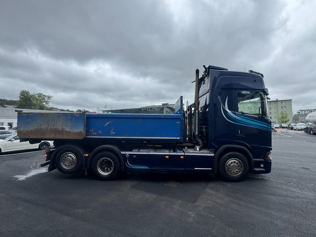 Scania S 580 6x2*4 Lastväxlare Hiab ink Flak - Hook lift truck: picture 5 Scania S 580 6x2*4 Lastväxlare Hiab ink Flak - Hook lift truck: picture 5