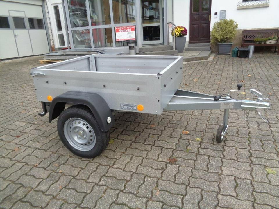 Aktion ! ! TPV PKW-Anhänger 750 kg, Zurrbügel, Stützrad, 100 km - Car trailer: picture 1 Aktion ! ! TPV PKW-Anhänger 750 kg, Zurrbügel, Stützrad, 100 km - Car trailer: picture 1