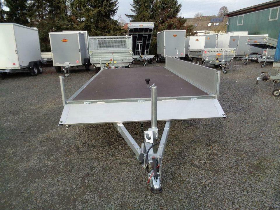 Böckmann HL-AL 4121/27 ECO PKW-Anhänger, 2,7to. Hochlader - Dropside/ Flatbed trailer: picture 5 Böckmann HL-AL 4121/27 ECO PKW-Anhänger, 2,7to. Hochlader - Dropside/ Flatbed trailer: picture 5