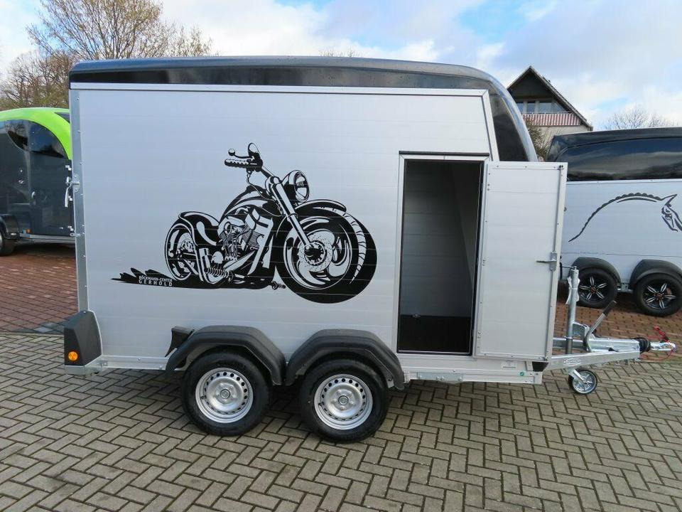 Böckmann KT-PB-AL Kofferanhänge Flügeltür PKW Anhänger - Motorcycle trailer: picture 1 Böckmann KT-PB-AL Kofferanhänge Flügeltür PKW Anhänger - Motorcycle trailer: picture 1
