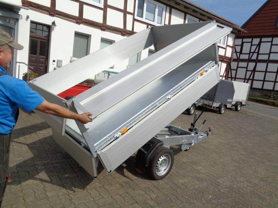 Tipper trailer Böckmann PKW-Anhänger, 1,5 to. Rückwärtskipper, Kastenaufsatz: picture 12