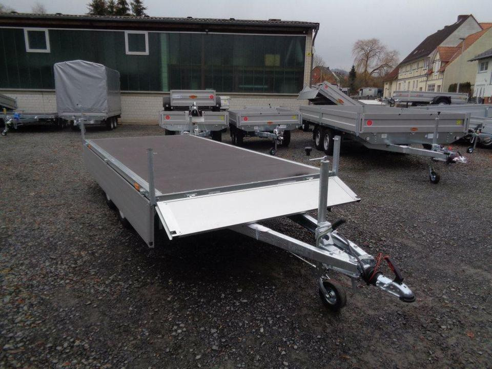 Dropside/ Flatbed trailer Böckmann PKW-Anhänger , 2,0 to. Hochlader, 100 km/h: picture 10