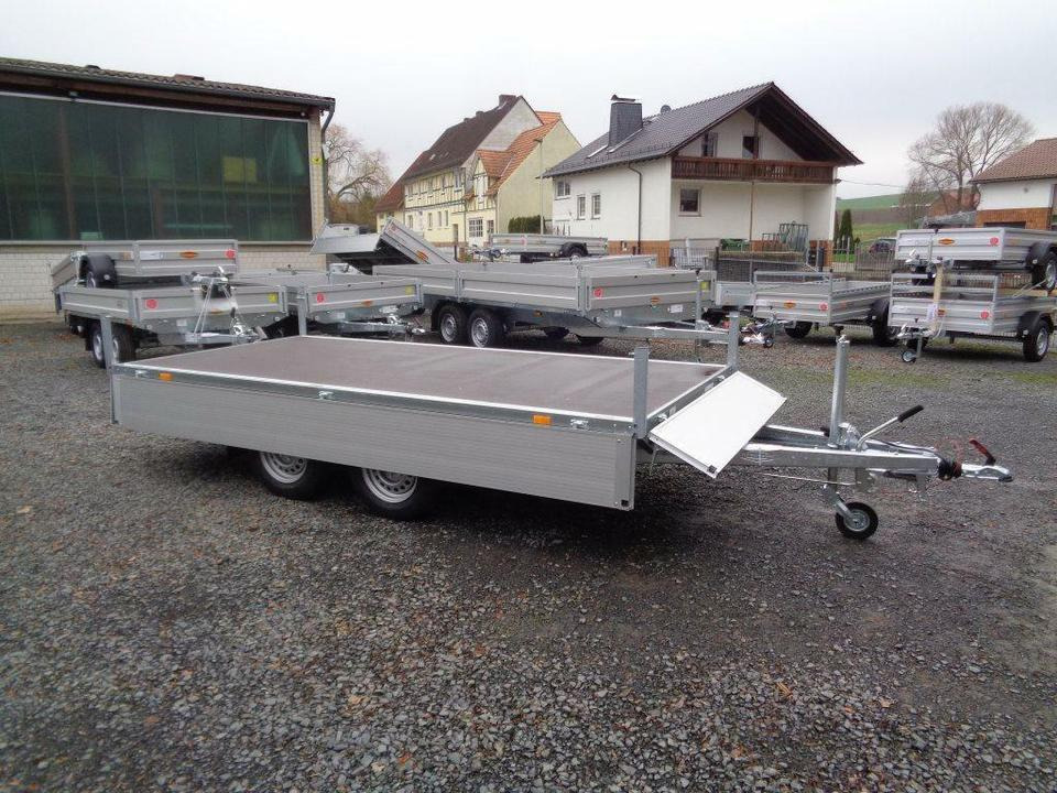 Dropside/ Flatbed trailer Böckmann PKW-Anhänger , 2,0 to. Hochlader, 100 km/h: picture 9