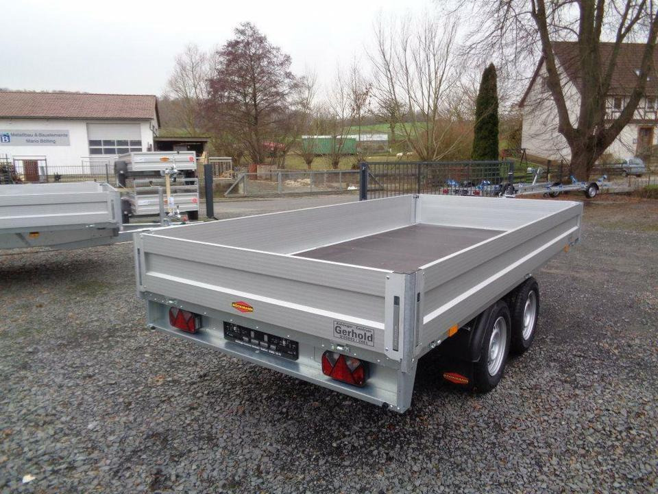 Böckmann PKW-Anhänger , 2,0 to. Hochlader, 100 km/h - Dropside/ Flatbed trailer: picture 4 Böckmann PKW-Anhänger , 2,0 to. Hochlader, 100 km/h - Dropside/ Flatbed trailer: picture 4