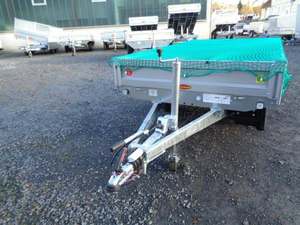 Böckmann PKW-Anhänger, 2,0 to. Hochlader,Staubox, Containernetz - Dropside/ Flatbed trailer: picture 3 Böckmann PKW-Anhänger, 2,0 to. Hochlader,Staubox, Containernetz - Dropside/ Flatbed trailer: picture 3