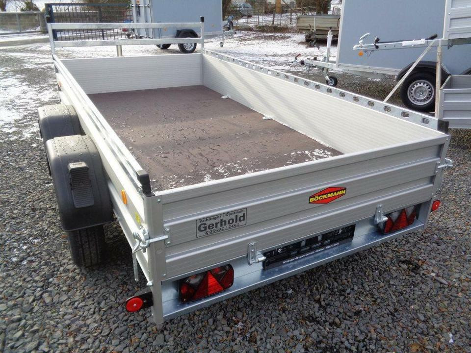 Dropside/ Flatbed trailer Böckmann PKW-Anhänger, 2000 kg, Tandem: picture 7