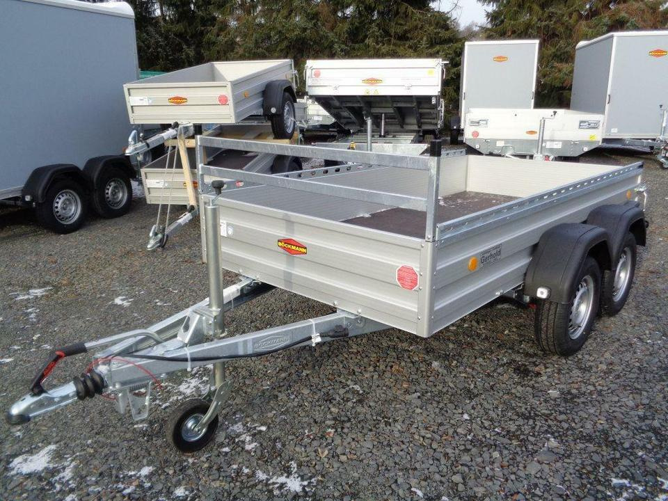 Dropside/ Flatbed trailer Böckmann PKW-Anhänger, 2000 kg, Tandem: picture 12