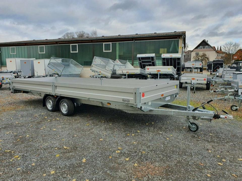 Böckmann PKW-Anhänger, 3500 kg, 13 Zoll, Hochlader - Dropside/ Flatbed trailer: picture 1 Böckmann PKW-Anhänger, 3500 kg, 13 Zoll, Hochlader - Dropside/ Flatbed trailer: picture 1