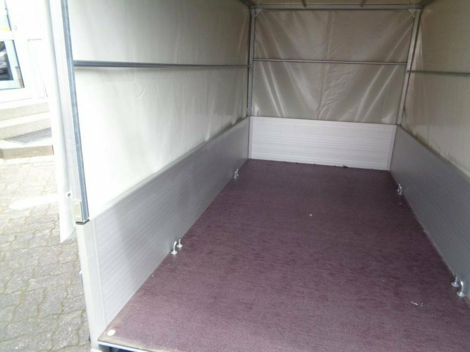 Car trailer Pkw Anhänger, 750 kg, Alu Plane und Spriegel 100 km/h: picture 11
