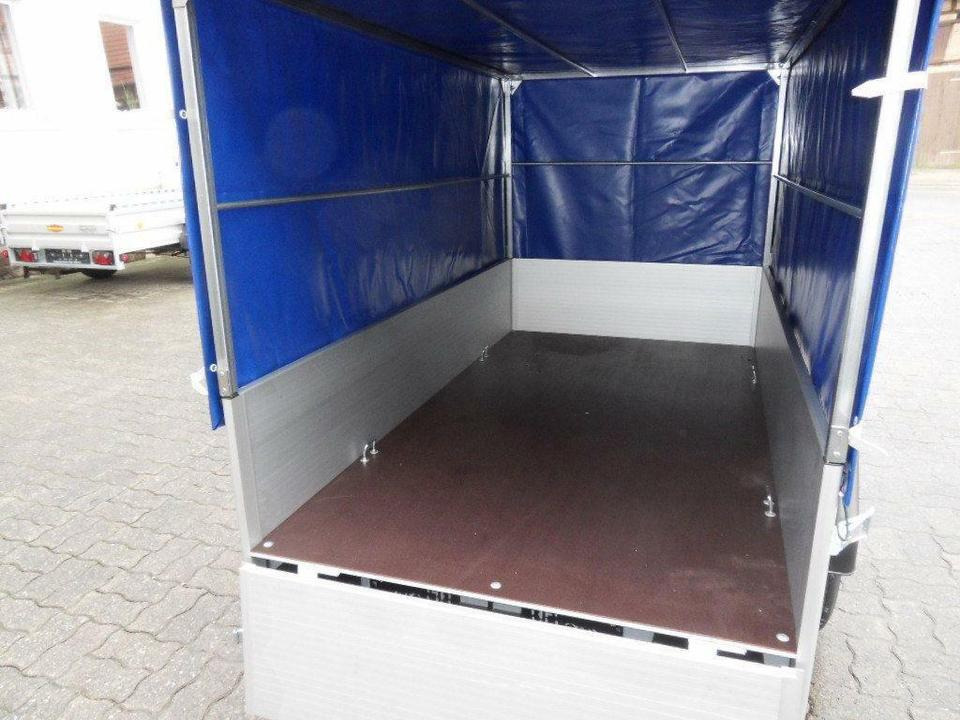 Pkw Anhänger, 750 kg, Alu Plane und Spriegel, 100 km/h - Car trailer: picture 5 Pkw Anhänger, 750 kg, Alu Plane und Spriegel, 100 km/h - Car trailer: picture 5
