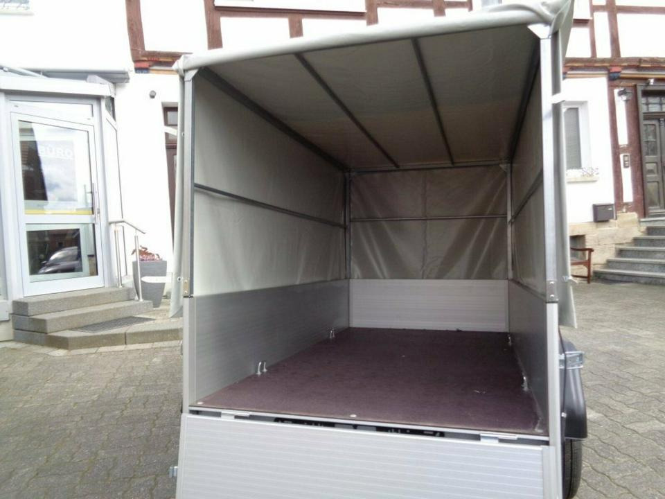 Car trailer Pkw Anhänger, 750 kg, Alu Plane und Spriegel 100 km/h: picture 9