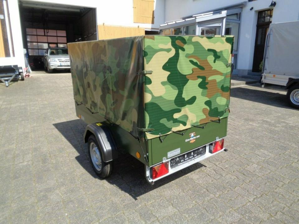 TPV PKW-Anhänger Plane und Spriegel 750 kg, Camouflage - Car trailer: picture 5 TPV PKW-Anhänger Plane und Spriegel 750 kg, Camouflage - Car trailer: picture 5