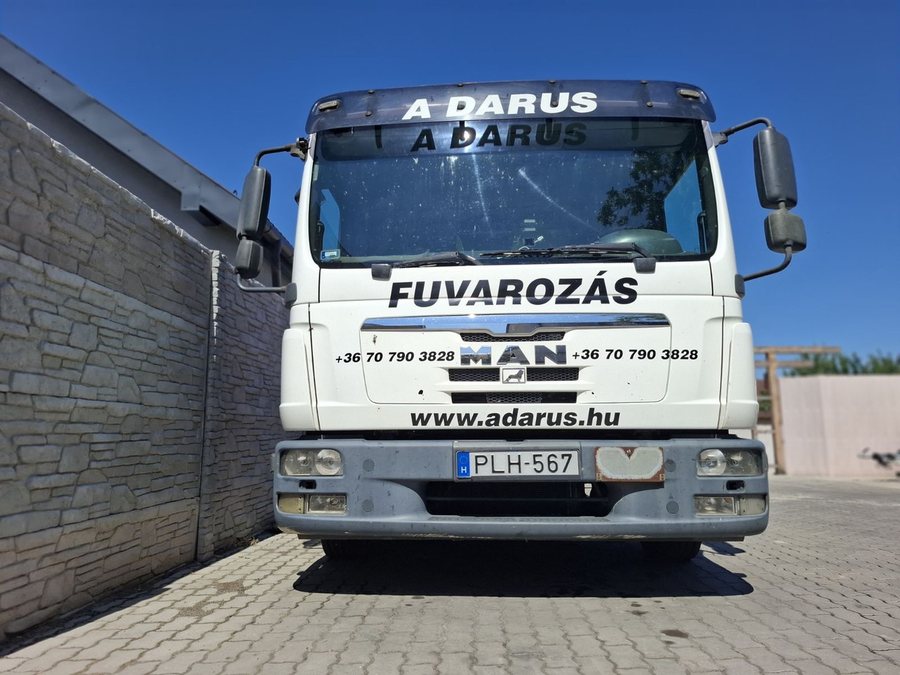 Autotransporter truck, Crane truck for transportation of heavy machinery MAN TGL 12.250 4x2 BL: picture 9