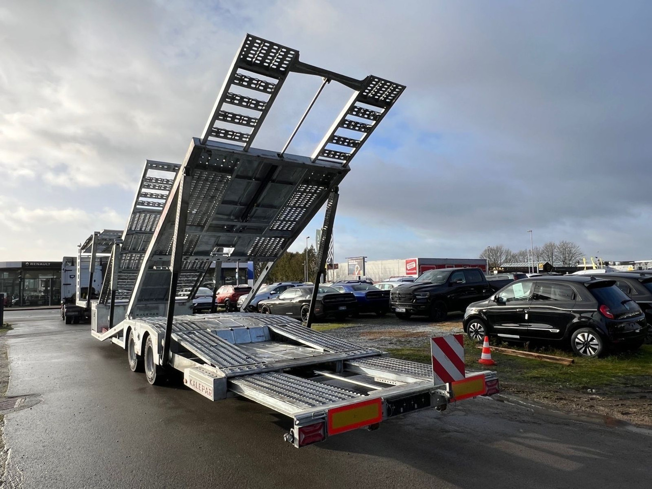 KALEPAR KLP228V6 6er-Autotransporter VDI2700 - Autotransporter semi-trailer: picture 4 KALEPAR KLP228V6 6er-Autotransporter VDI2700 - Autotransporter semi-trailer: picture 4