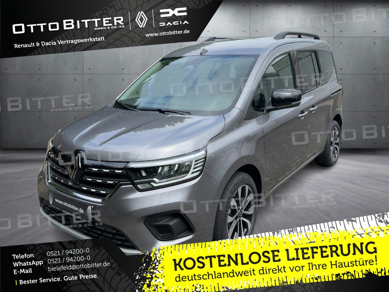 Renault Kangoo Techno TCe130 EDC SITZH/ALU/ALU/EASY-LINK - Passenger van: picture 1 Renault Kangoo Techno TCe130 EDC SITZH/ALU/ALU/EASY-LINK - Passenger van: picture 1