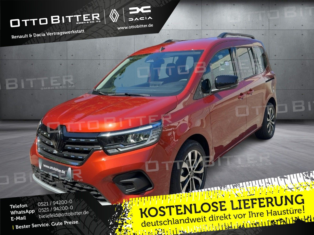 Renault Kangoo Techno TCe130 EDC SITZH/ALU/ALU/EASY-LINK - Passenger van: picture 1 Renault Kangoo Techno TCe130 EDC SITZH/ALU/ALU/EASY-LINK - Passenger van: picture 1