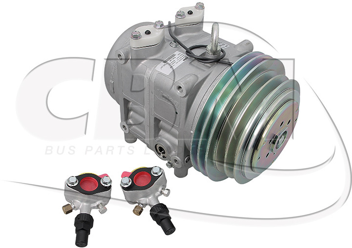 AUTOCLIMA B+A CLUTCH COMPRESSOR - HALDEX (72204C) - AC compressor for Bus: picture 1 AUTOCLIMA B+A CLUTCH COMPRESSOR - HALDEX (72204C) - AC compressor for Bus: picture 1