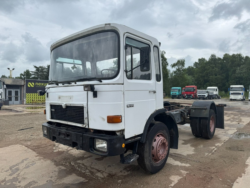 MAN 16.170 (BIG AXLE / STEEL SUSPENSION / 6 CYLINDER WITH MANUAL PUMP) - Tractor truck: picture 1 MAN 16.170 (BIG AXLE / STEEL SUSPENSION / 6 CYLINDER WITH MANUAL PUMP) - Tractor truck: picture 1
