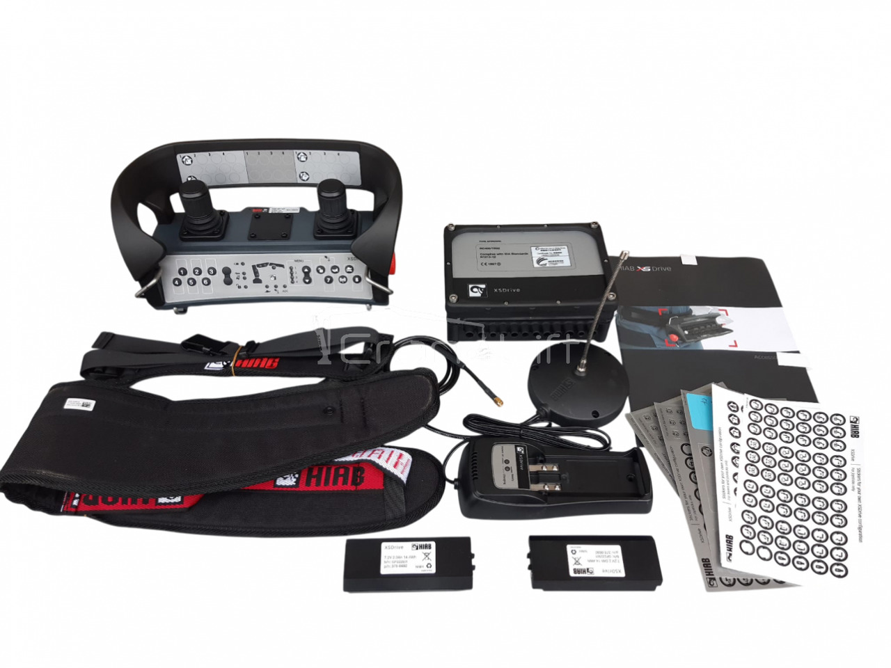 Zestaw sterowania radiowego 4 osiowy 2 joystick 4547582 XSDrive radio HIAB - Gear stick for Truck mounted crane: picture 2 Zestaw sterowania radiowego 4 osiowy 2 joystick 4547582 XSDrive radio HIAB - Gear stick for Truck mounted crane: picture 2