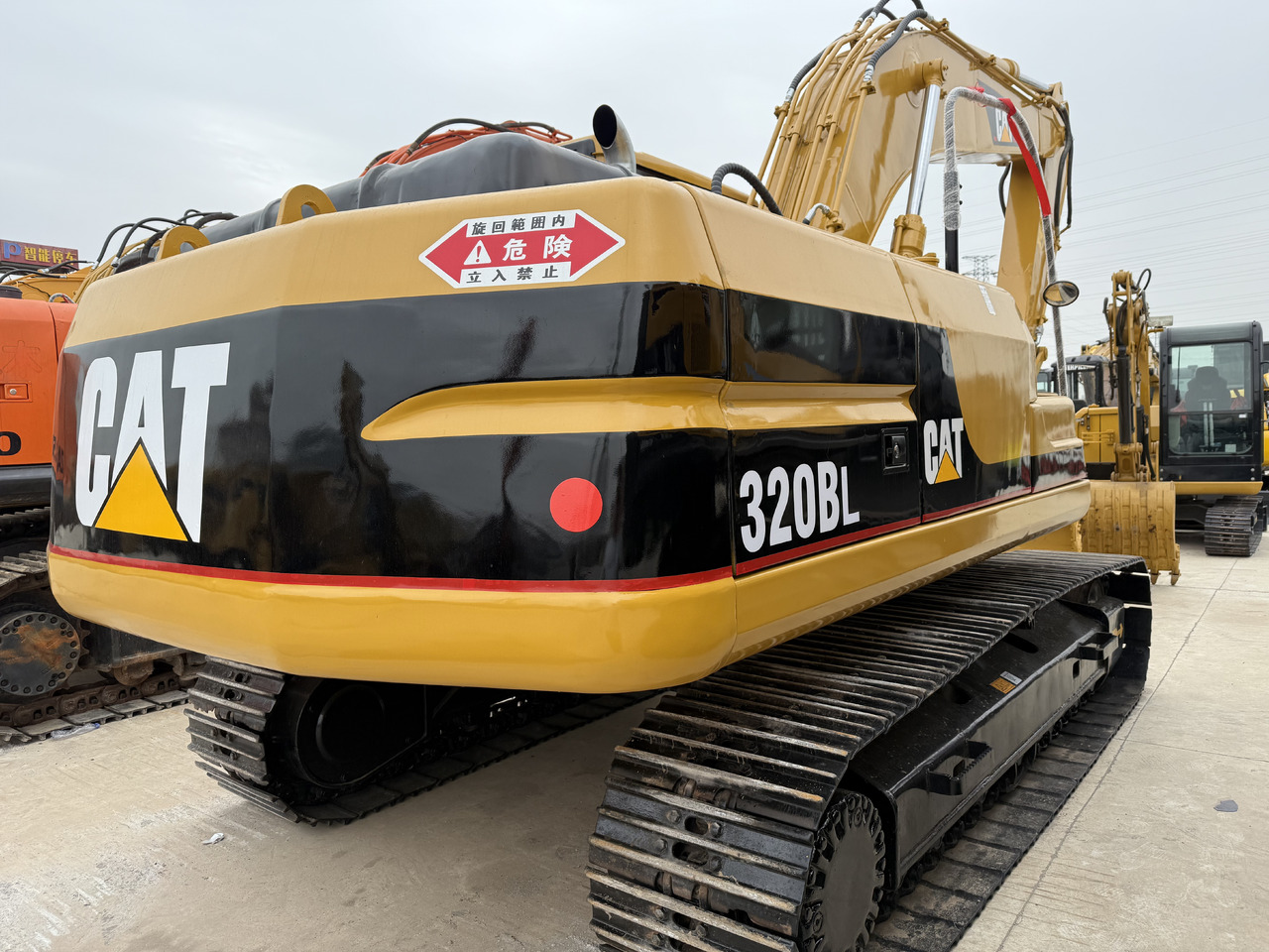 Crawler excavator CATERPILLAR 320b [ Copy ]: picture 6