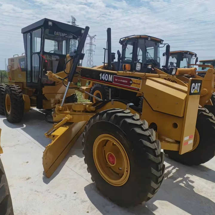 Used Japan Imported Caterpillar 140M Cat 140m Motor Grader with Good Quality and Low Price for Sale - Crawler excavator: picture 1 Used Japan Imported Caterpillar 140M Cat 140m Motor Grader with Good Quality and Low Price for Sale - Crawler excavator: picture 1