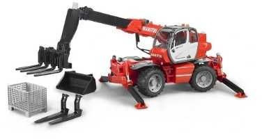 Manitou teleskopowy MRT 2150 z akcesoriami Bruder 02129 - Telescopic handler: picture 1 Manitou teleskopowy MRT 2150 z akcesoriami Bruder 02129 - Telescopic handler: picture 1