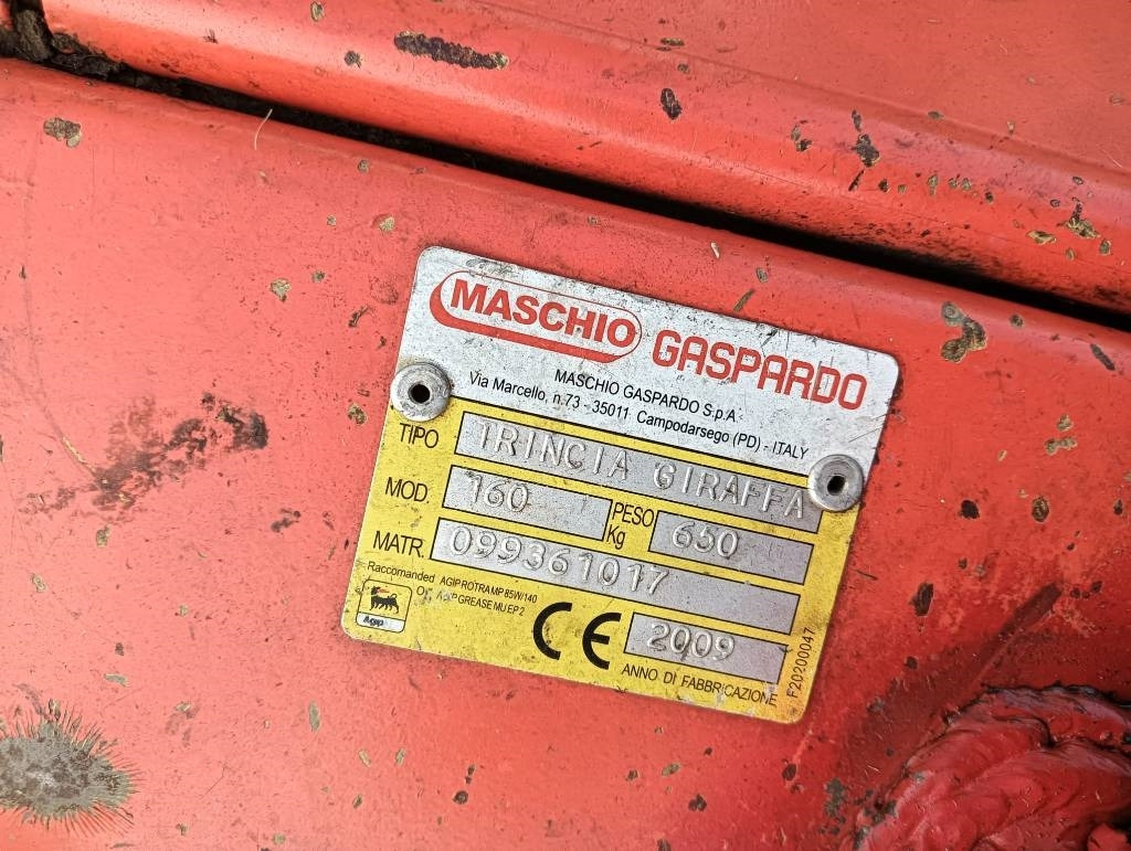 Flail mower/ Mulcher Maschio Giraffa 160: picture 8